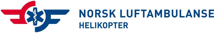 Norsk Luftambulanse Helikopter Logo - lenker til hovedside.